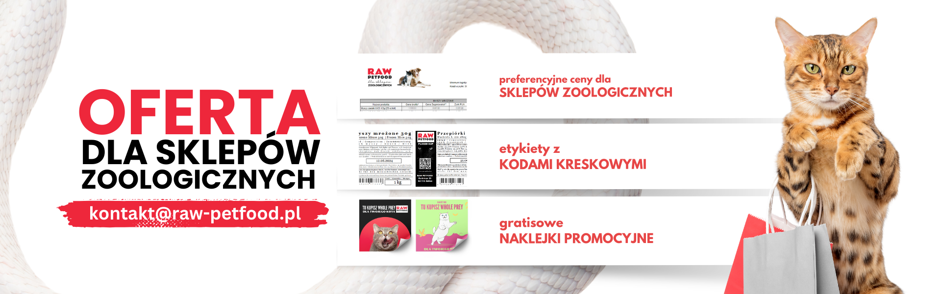 Nowa oferta dla sklepów zoologicznych